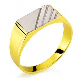 Χρυσό ανδρικό δαχτυλίδι Κ14